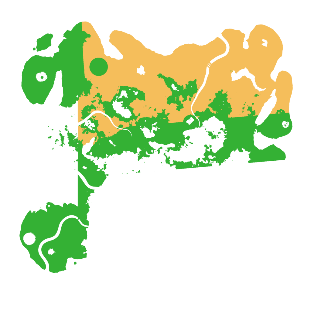 Biome Rust Map: Procedural Map, Size: 4500, Seed: 1943426327