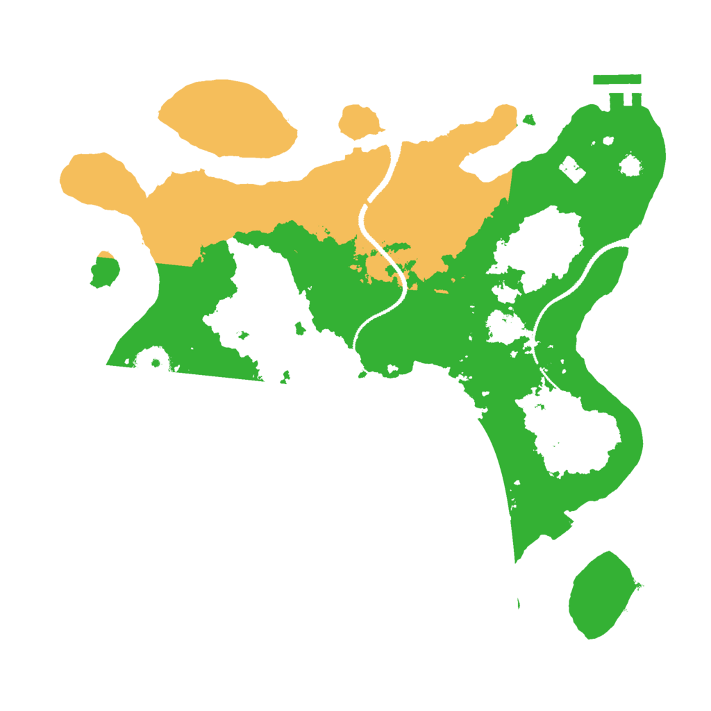 Biome Rust Map: Procedural Map, Size: 3000, Seed: 1923114902