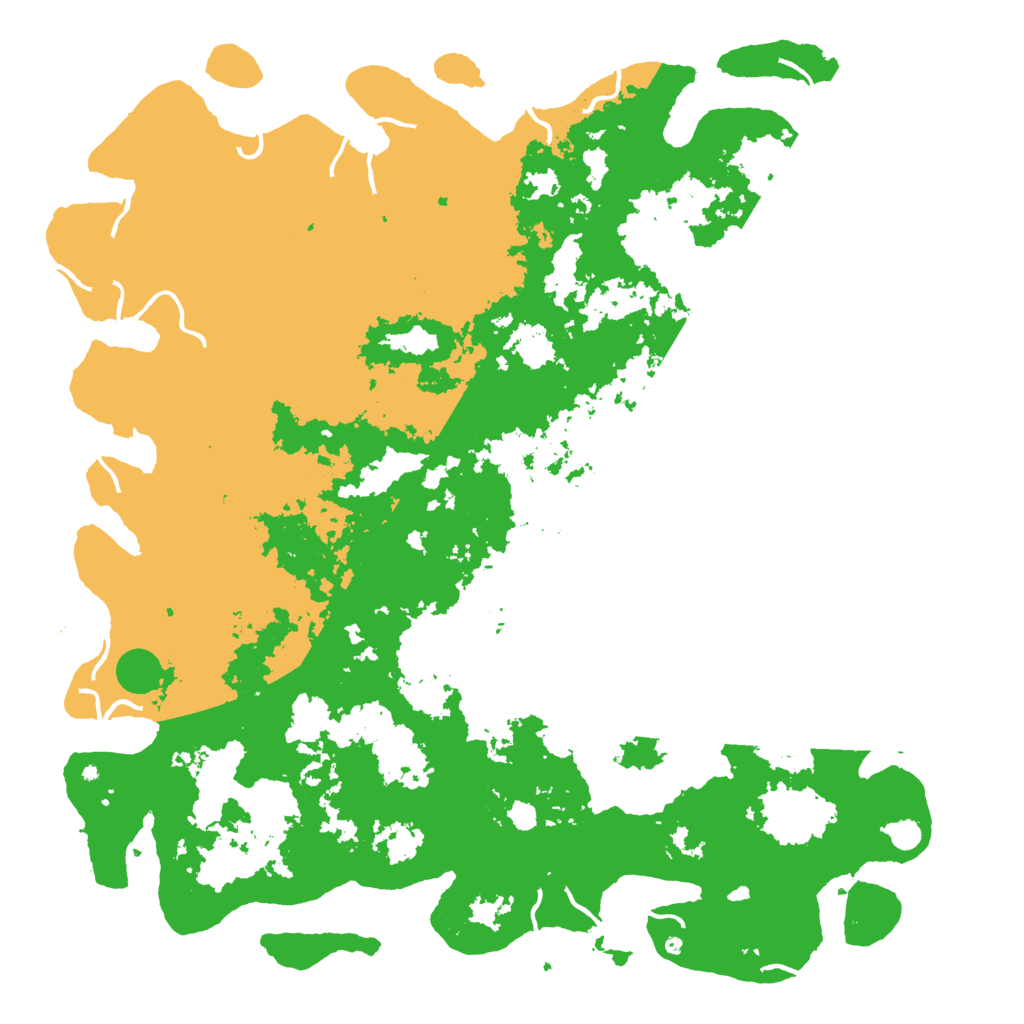 Biome Rust Map: Procedural Map, Size: 6000, Seed: 1088