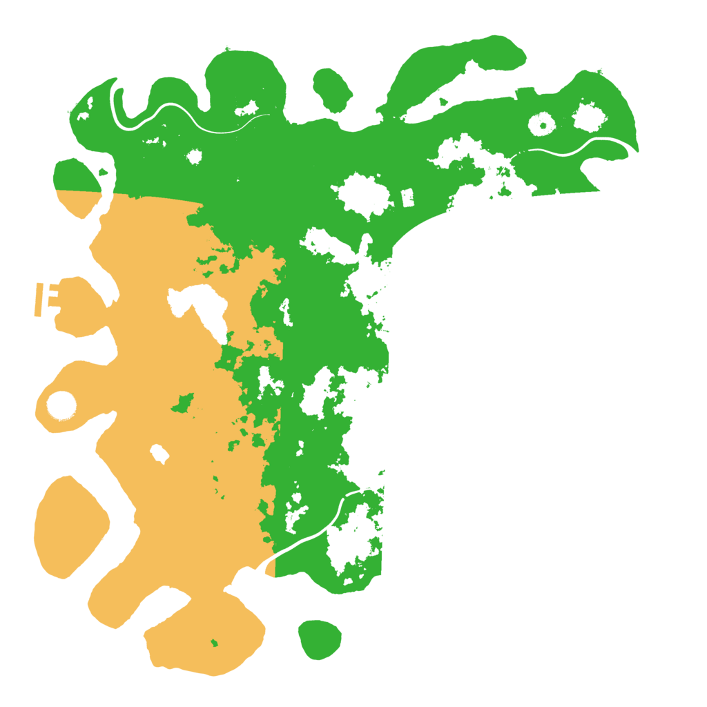 Biome Rust Map: Procedural Map, Size: 4250, Seed: 10308650