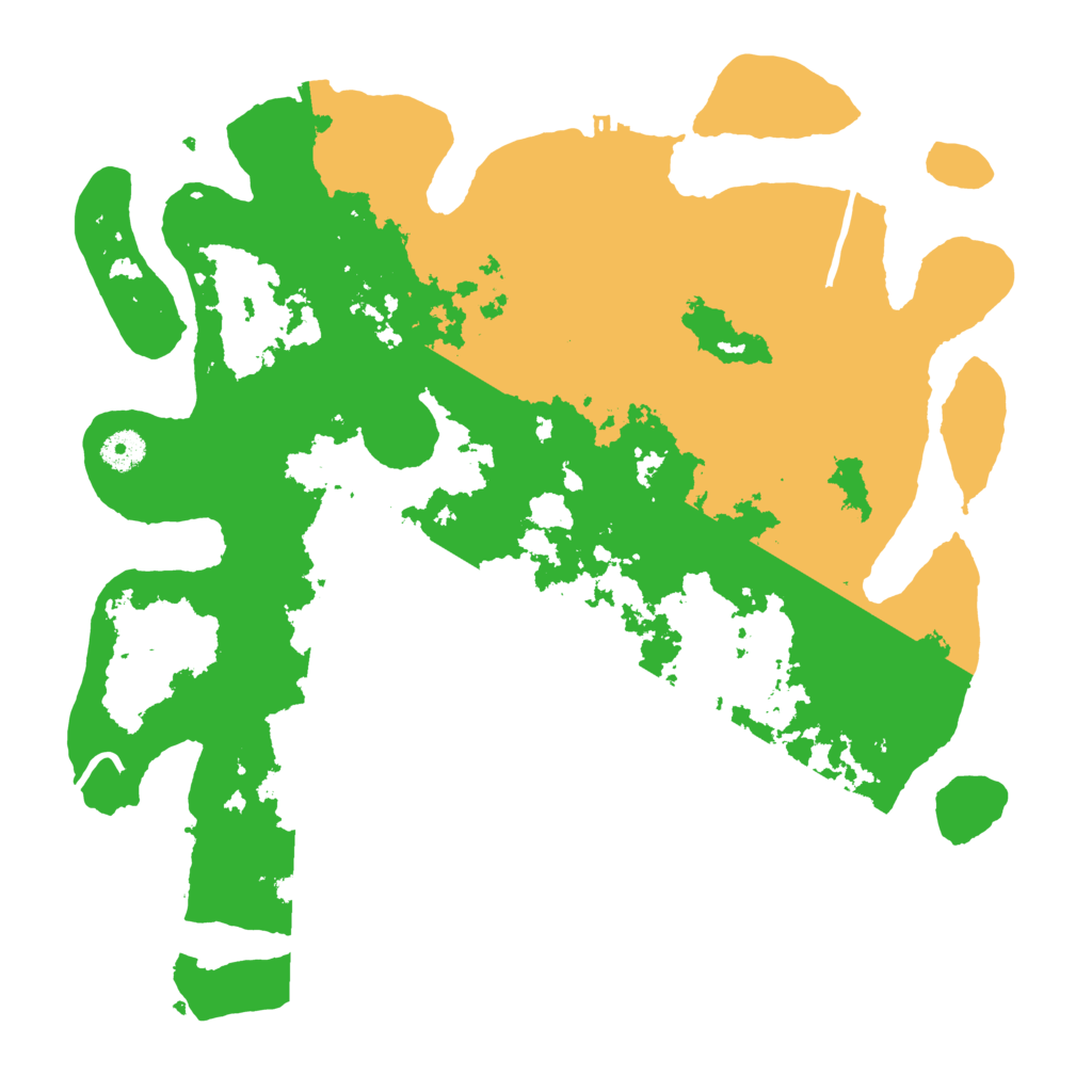 Biome Rust Map: Procedural Map, Size: 3950, Seed: 8615027