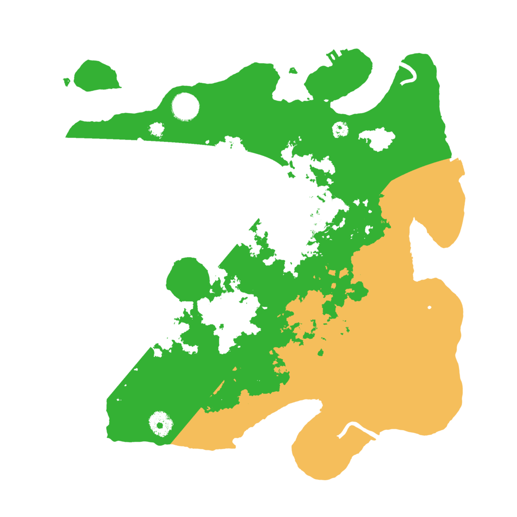 Biome Rust Map: Procedural Map, Size: 3300, Seed: 1693479665
