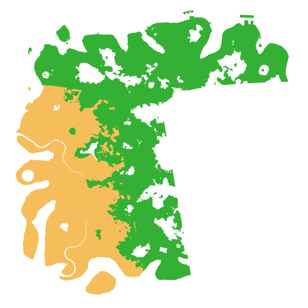 Biome Rust Map: Procedural Map, Size: 4500, Seed: 426594602