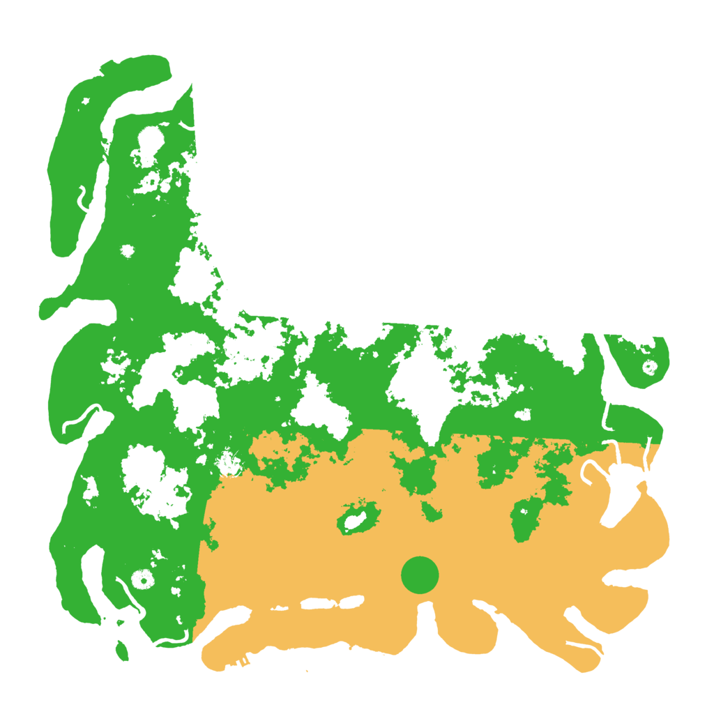 Biome Rust Map: Procedural Map, Size: 5000, Seed: 521446866