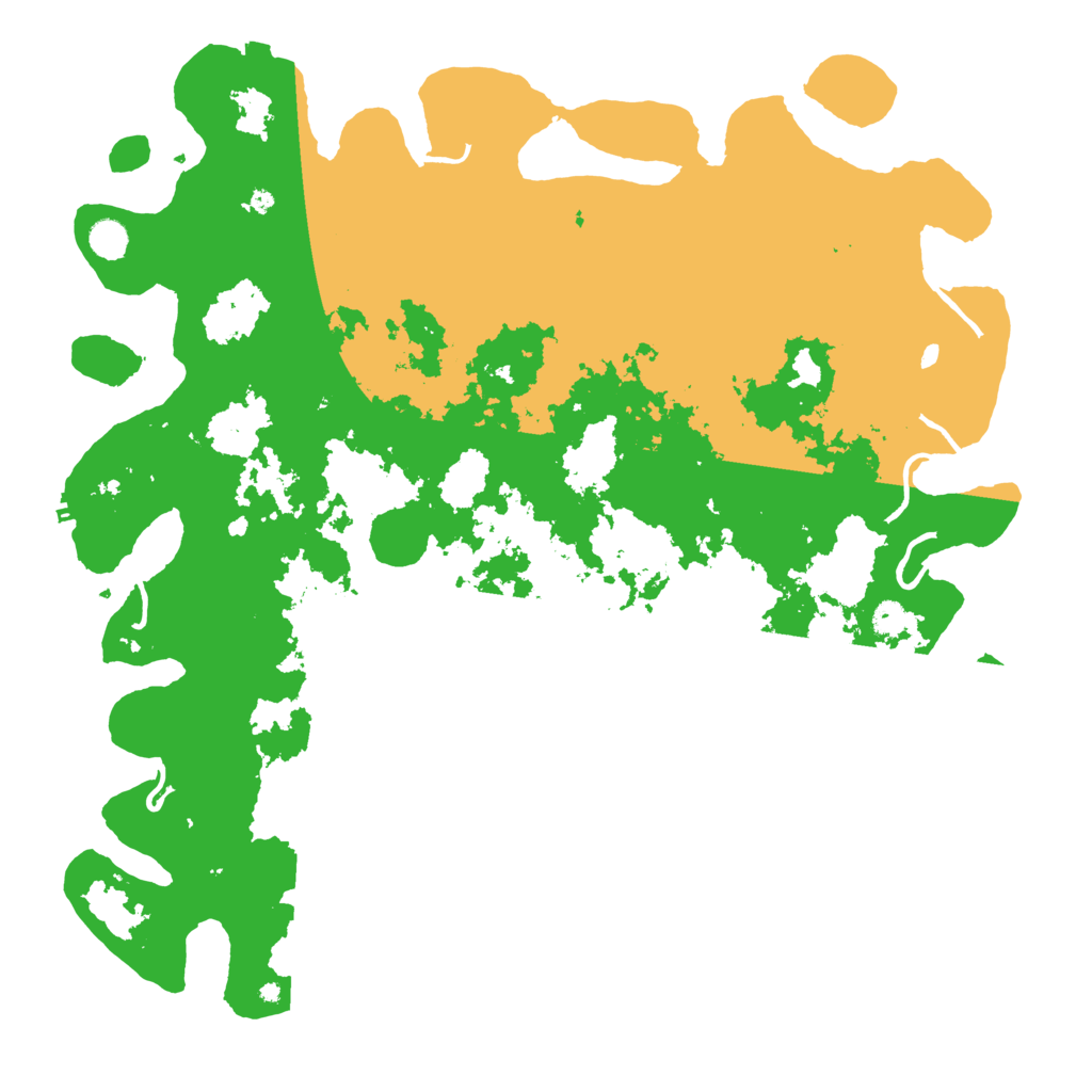 Biome Rust Map: Procedural Map, Size: 5000, Seed: 1767640060