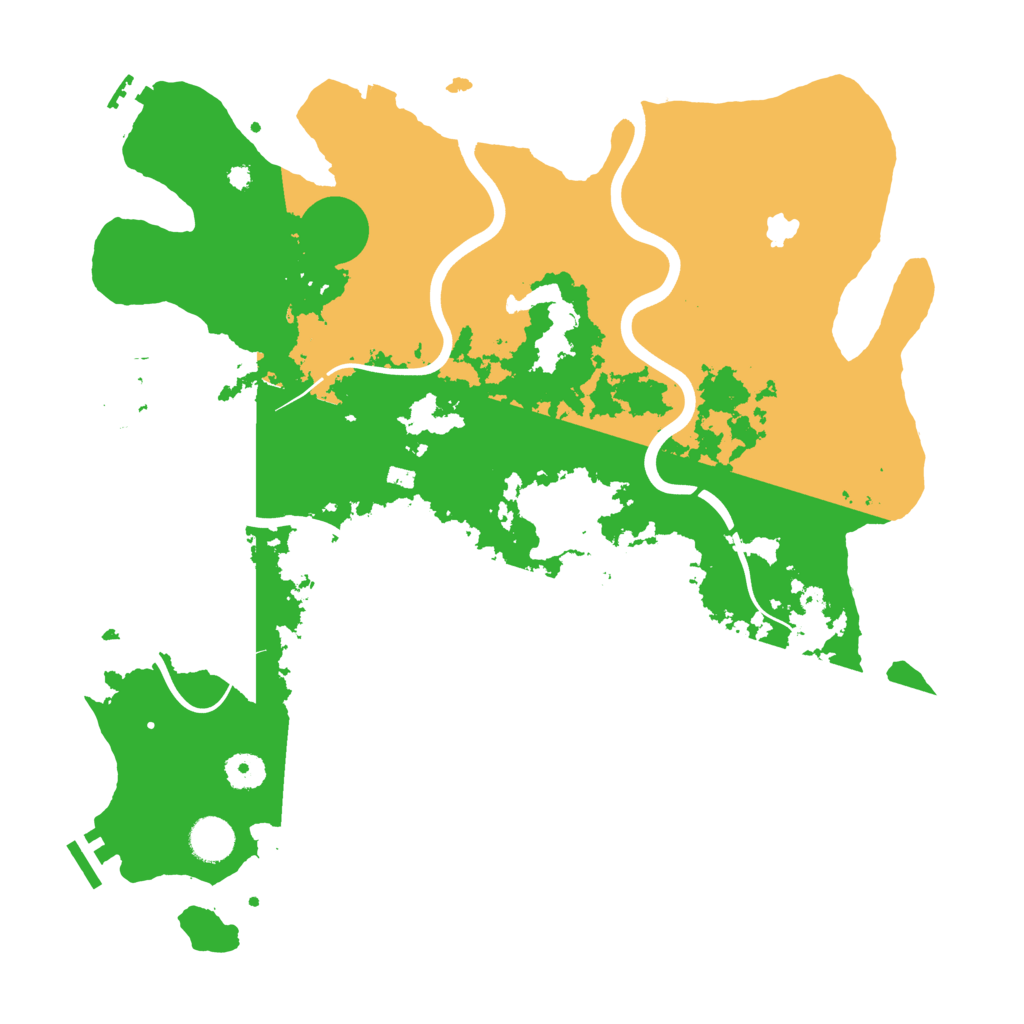 Biome Rust Map: Procedural Map, Size: 4000, Seed: 1126623421