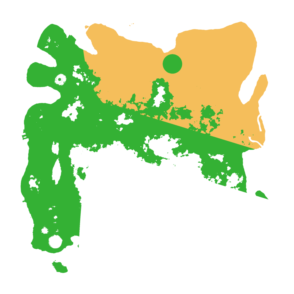 Biome Rust Map: Procedural Map, Size: 4000, Seed: 1126623421