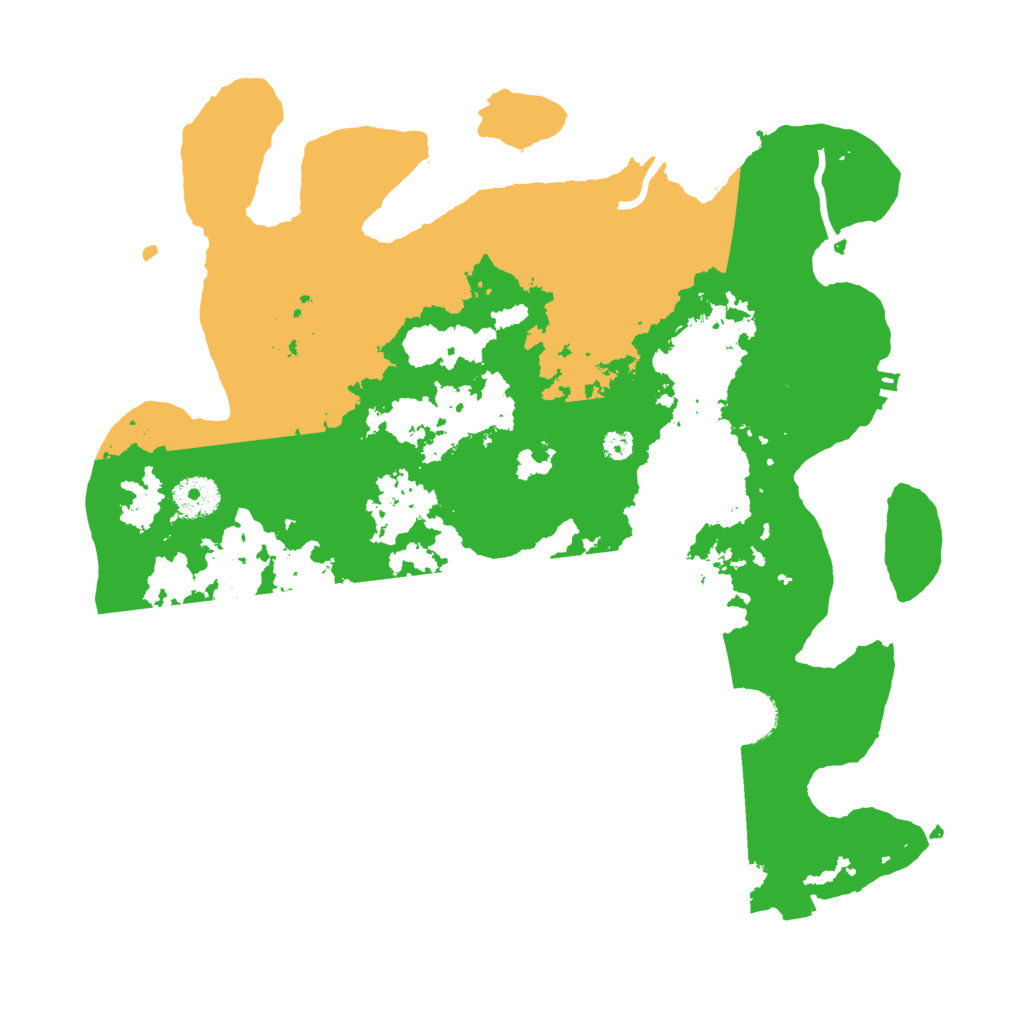 Biome Rust Map: Procedural Map, Size: 3500, Seed: 280206909