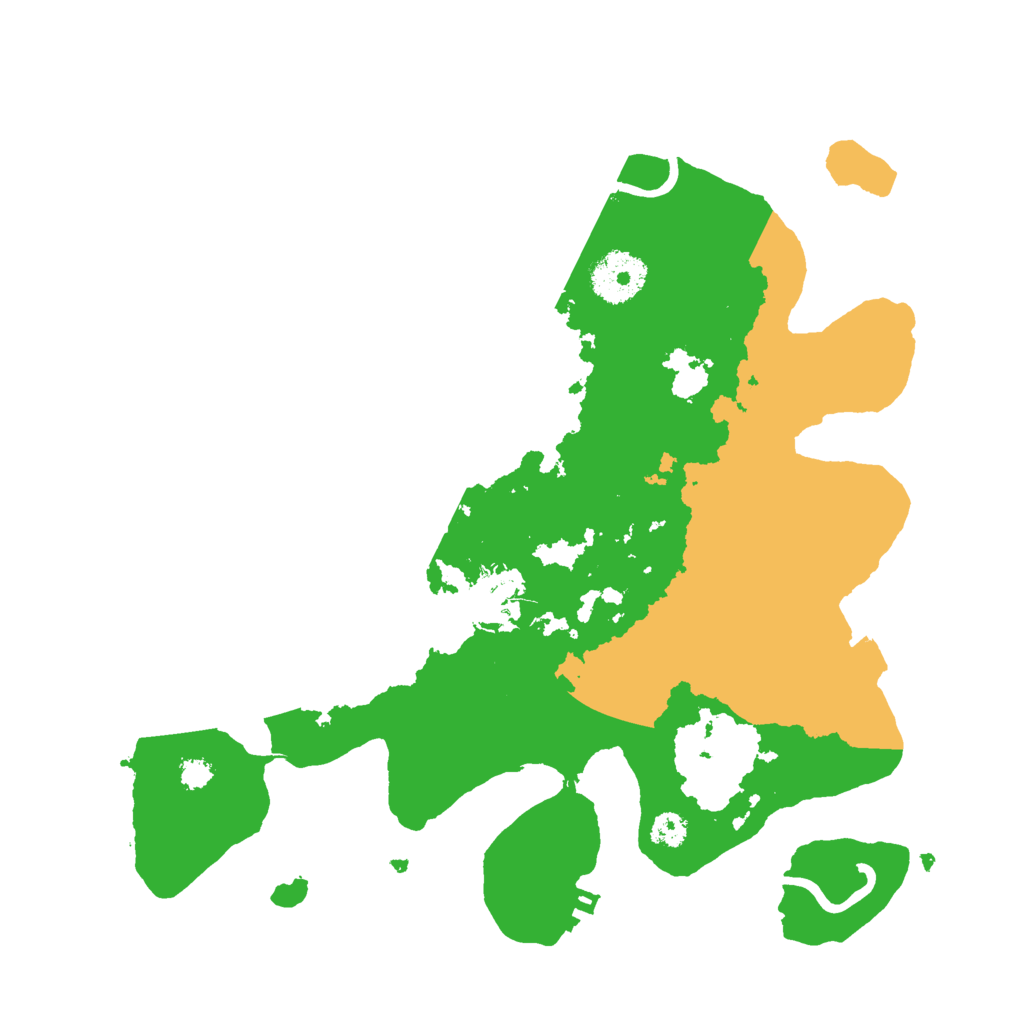 Biome Rust Map: Procedural Map, Size: 3000, Seed: 29230