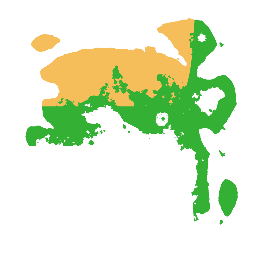 Biome Rust Map: Procedural Map, Size: 3000, Seed: 1616971297