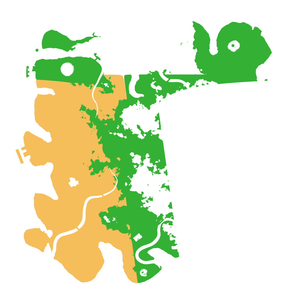 Biome Rust Map: Procedural Map, Size: 4000, Seed: 329146343