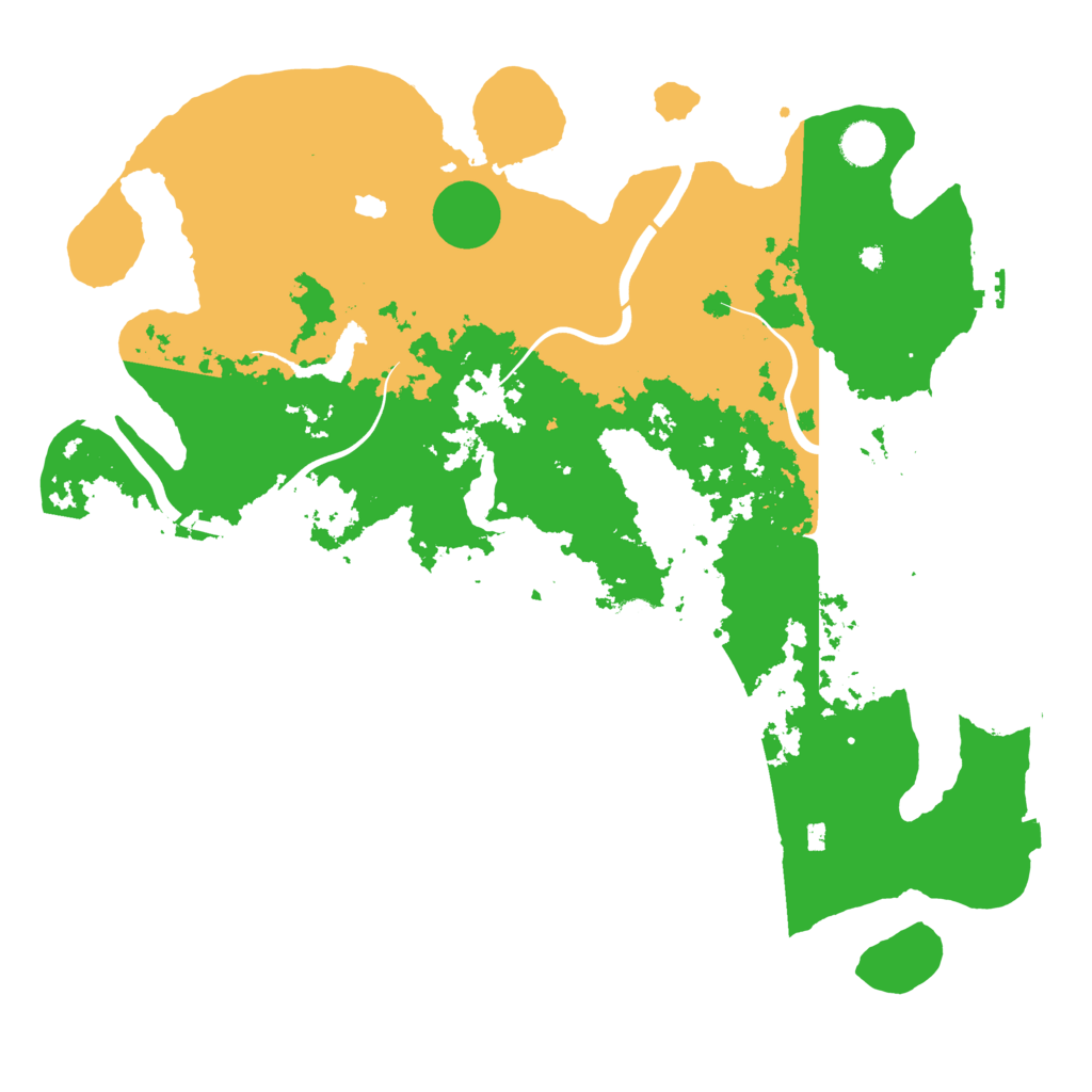 Biome Rust Map: Procedural Map, Size: 4250, Seed: 1415151367