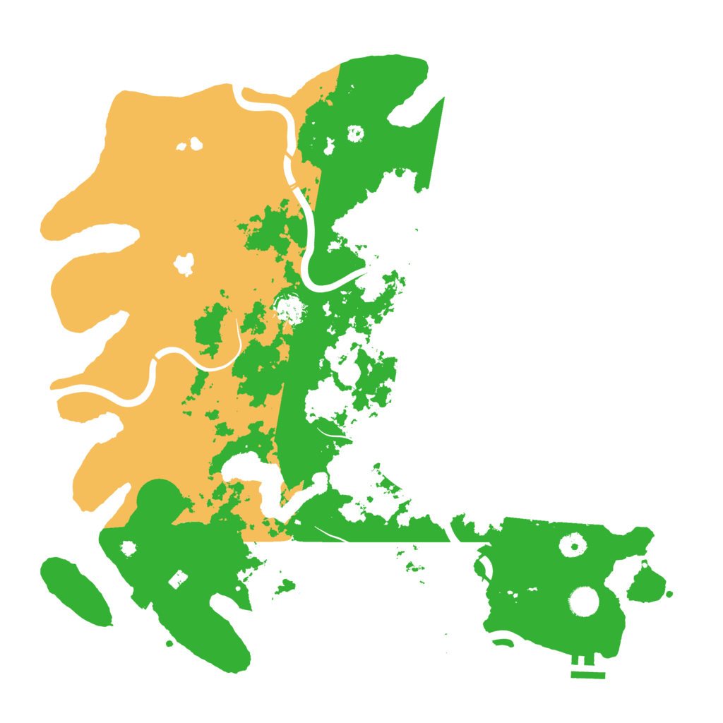 Biome Rust Map: Procedural Map, Size: 4250, Seed: 91878950