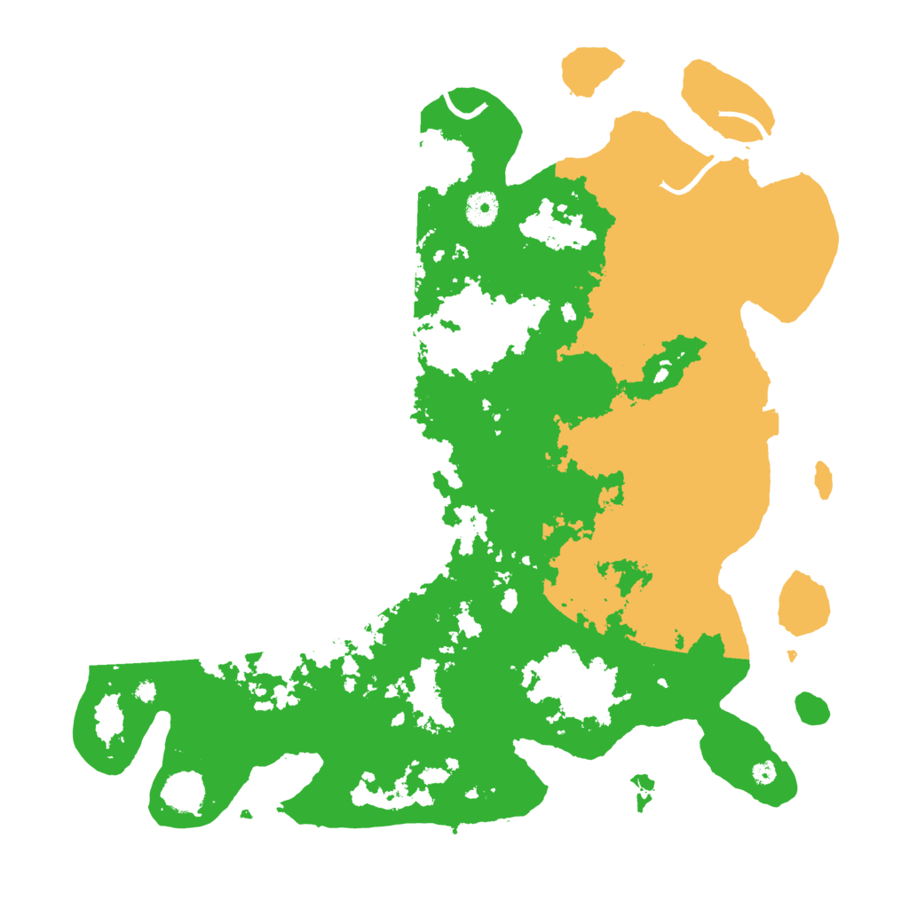 Biome Rust Map: Procedural Map, Size: 4000, Seed: 993825