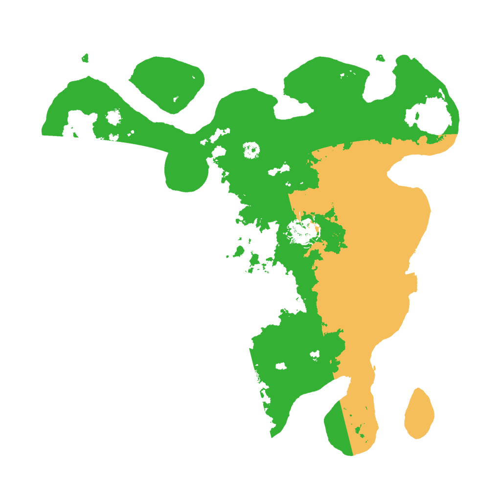 Biome Rust Map: Procedural Map, Size: 3000, Seed: 1592205886