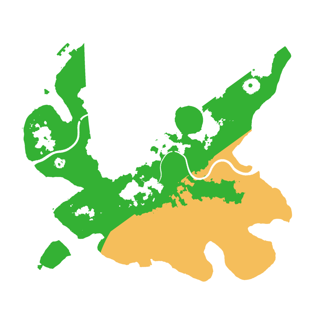 Biome Rust Map: Procedural Map, Size: 3000, Seed: 1919010539