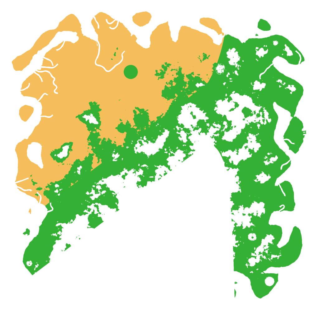 Biome Rust Map: Procedural Map, Size: 6000, Seed: 1936964038