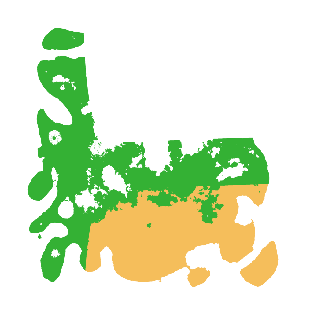 Biome Rust Map: Procedural Map, Size: 3500, Seed: 645062182
