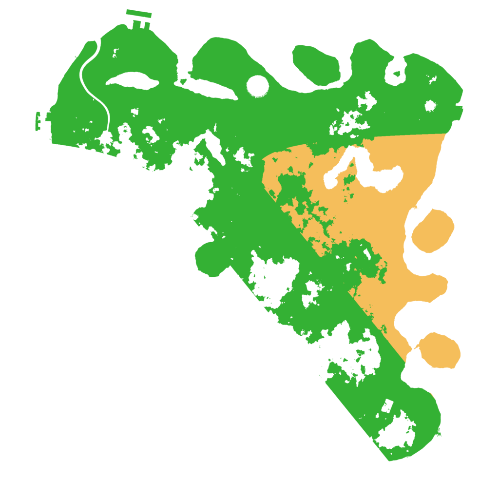 Biome Rust Map: Procedural Map, Size: 4000, Seed: 141703