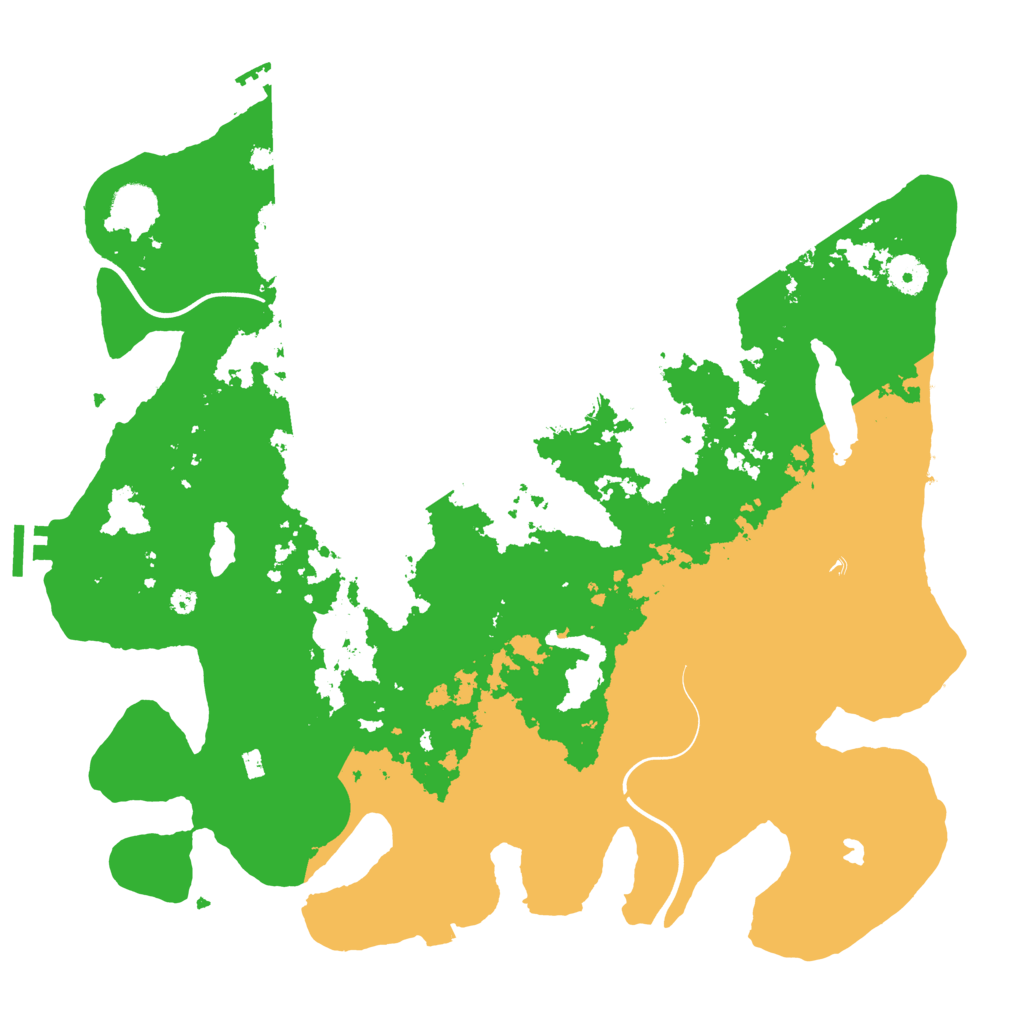 Biome Rust Map: Procedural Map, Size: 4000, Seed: 9821473