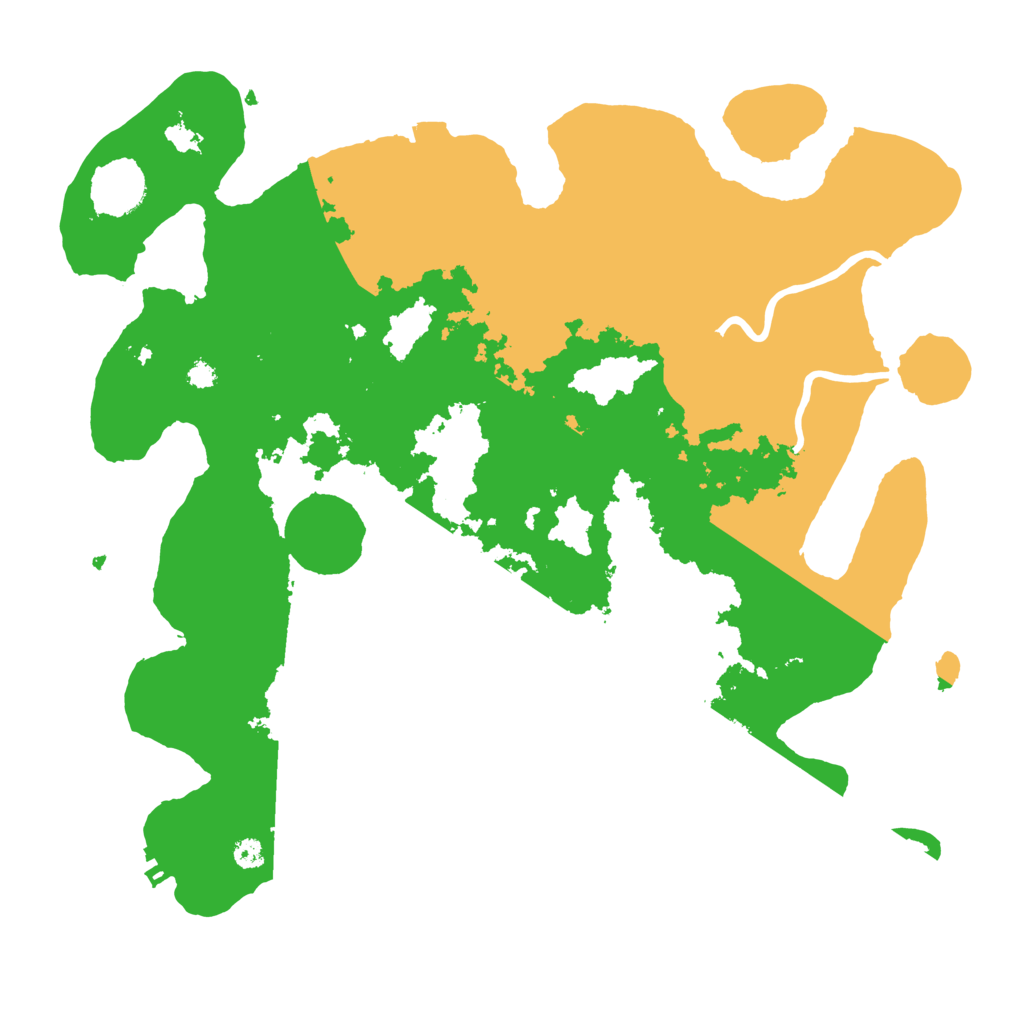 Biome Rust Map: Procedural Map, Size: 3500, Seed: 1882783079