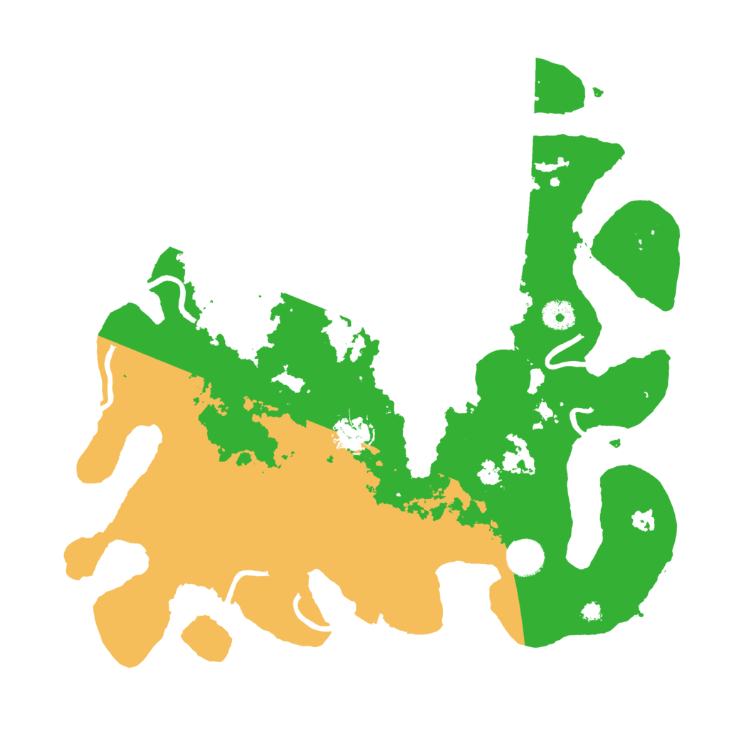 Biome Rust Map: Procedural Map, Size: 3500, Seed: 96867016