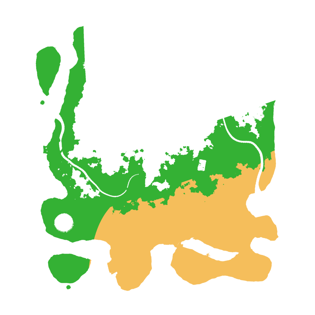 Biome Rust Map: Procedural Map, Size: 3000, Seed: 7549610