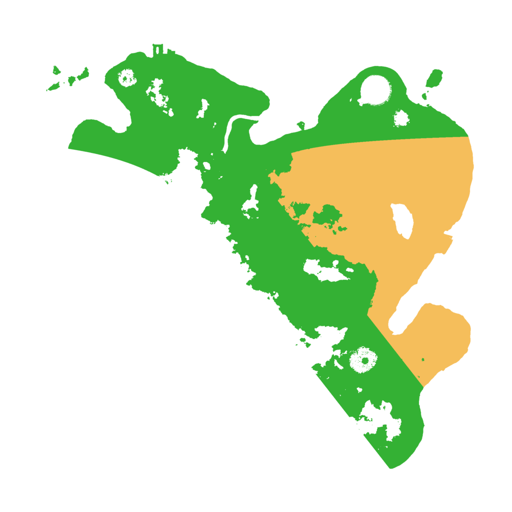 Biome Rust Map: Procedural Map, Size: 3000, Seed: 226796962