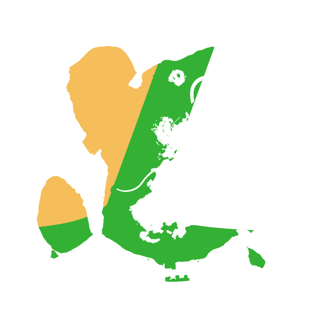 Biome Rust Map: Procedural Map, Size: 2000, Seed: 1212121212