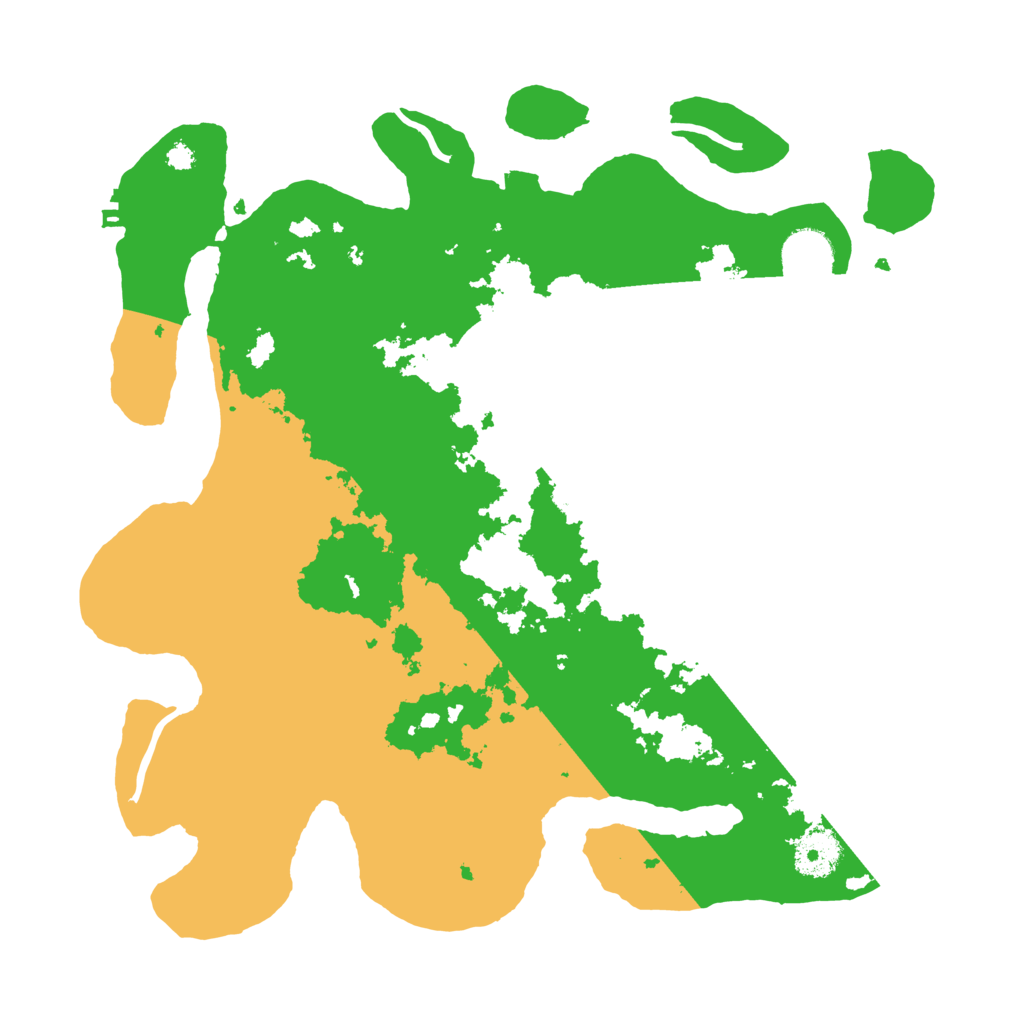 Biome Rust Map: Procedural Map, Size: 3500, Seed: 36698753
