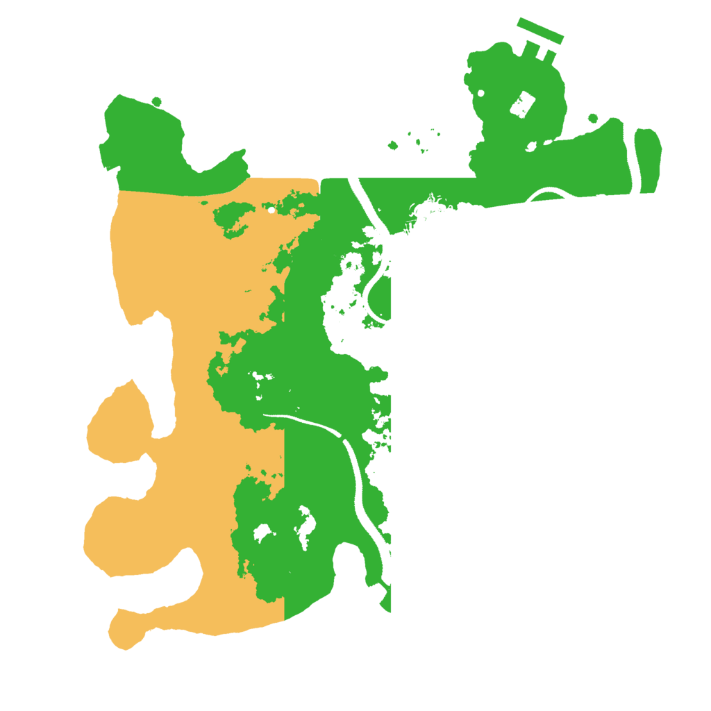 Biome Rust Map: Procedural Map, Size: 3000, Seed: 1268118988