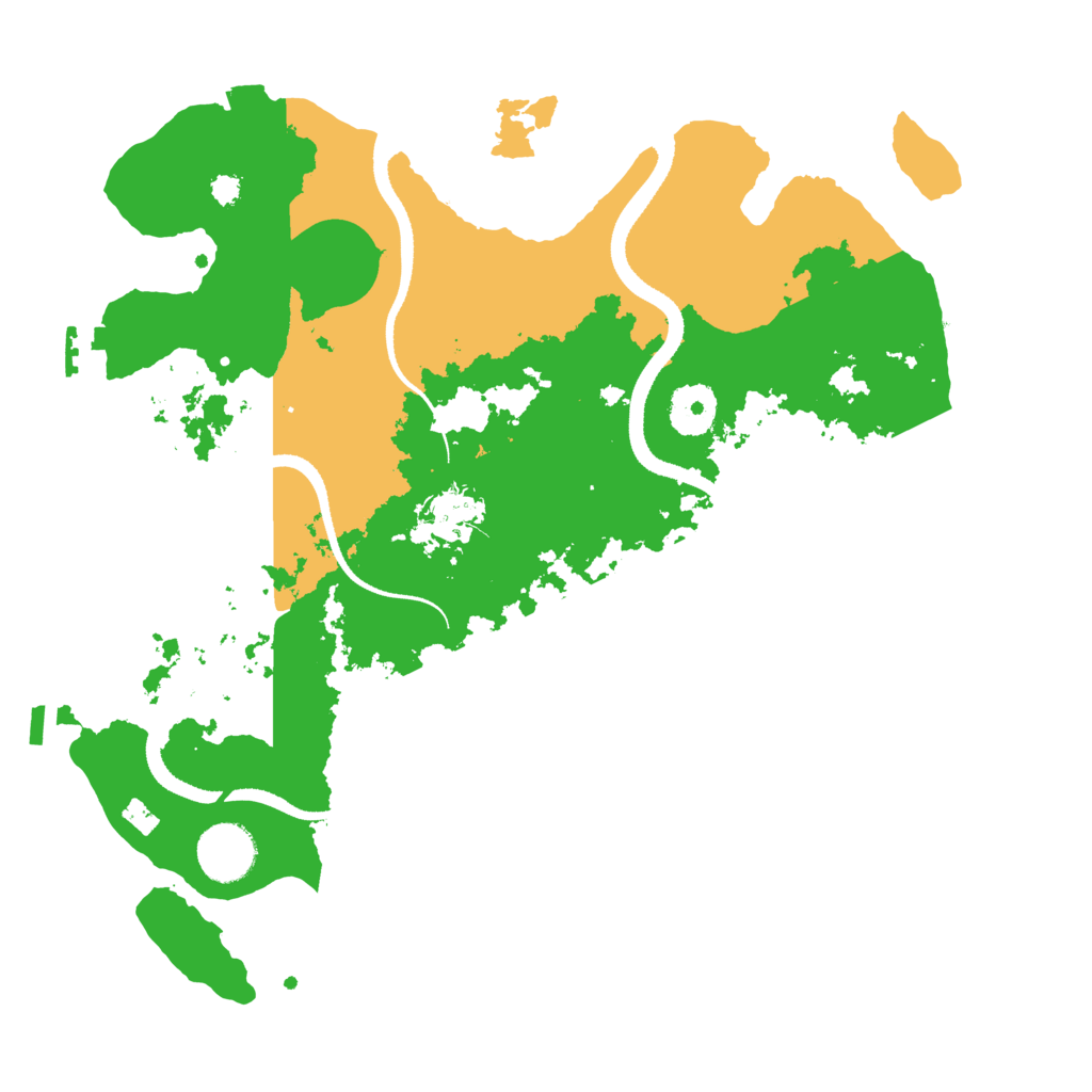 Biome Rust Map: Procedural Map, Size: 3300, Seed: 1488223149
