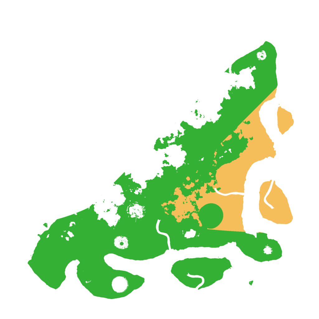 Biome Rust Map: Procedural Map, Size: 3500, Seed: 2089129708