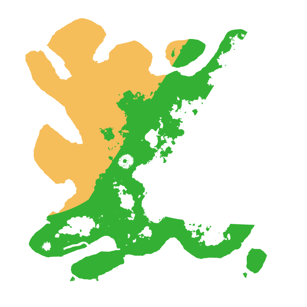 Biome Rust Map: Procedural Map, Size: 3200, Seed: 6348