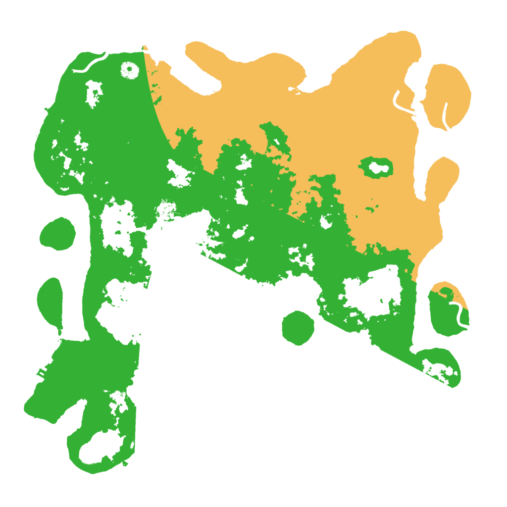 Biome Rust Map: Procedural Map, Size: 4250, Seed: 1237964515