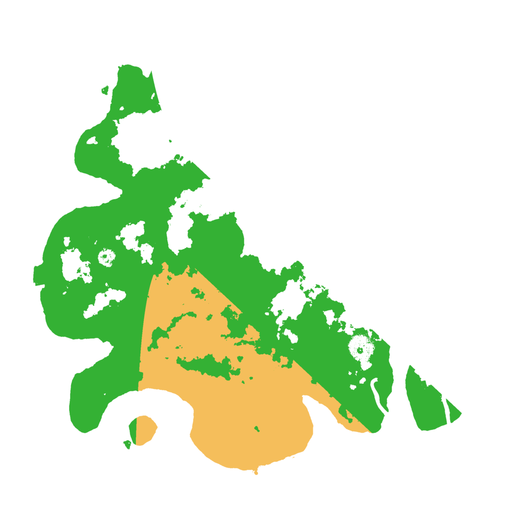 Biome Rust Map: Procedural Map, Size: 3000, Seed: 159368