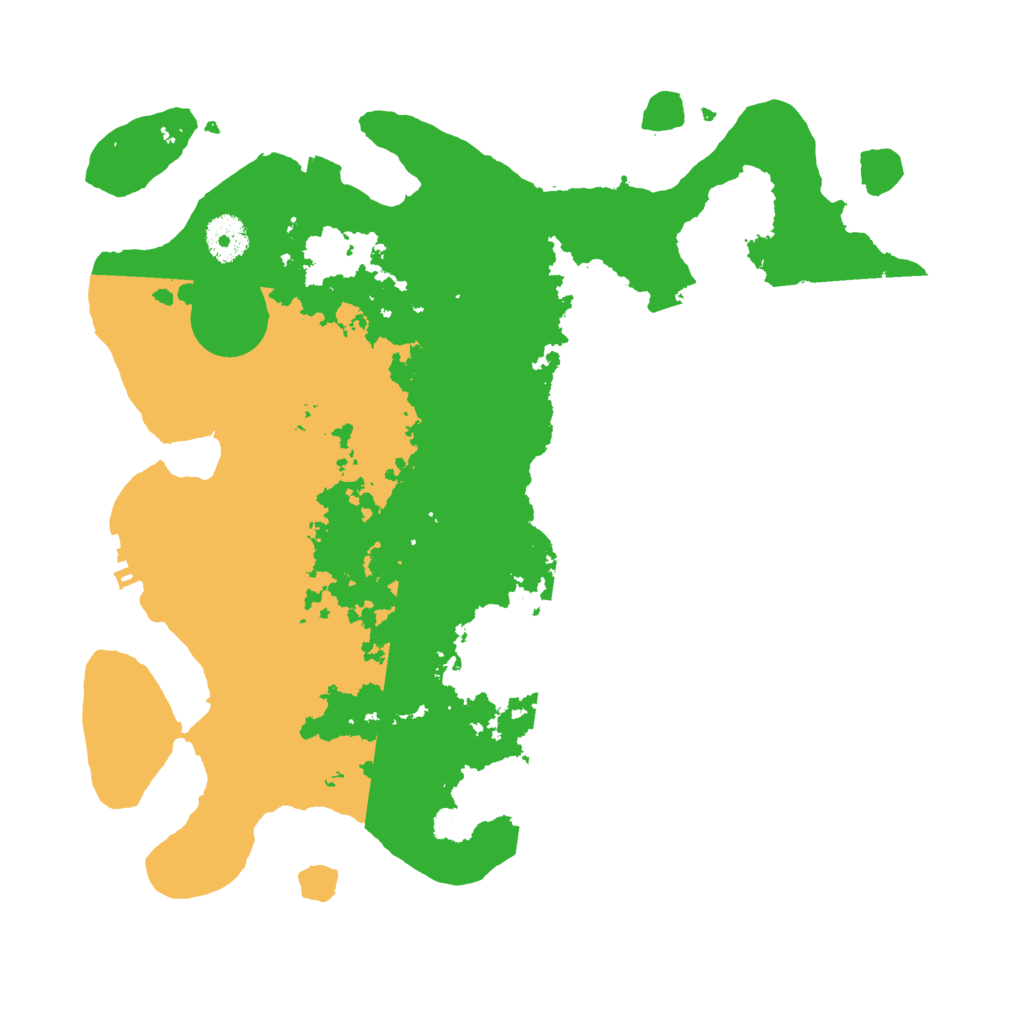 Biome Rust Map: Procedural Map, Size: 3500, Seed: 1036822225