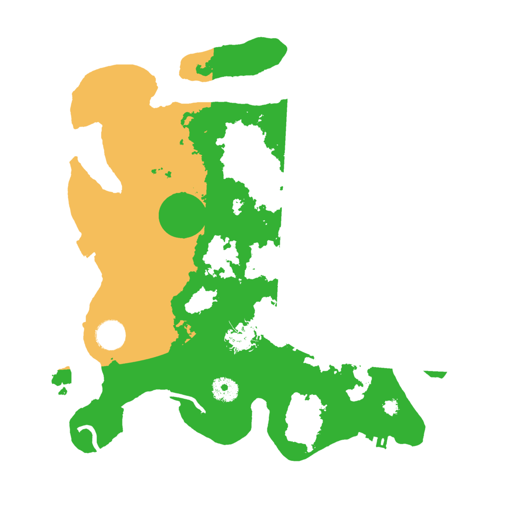Biome Rust Map: Procedural Map, Size: 3000, Seed: 1546065313