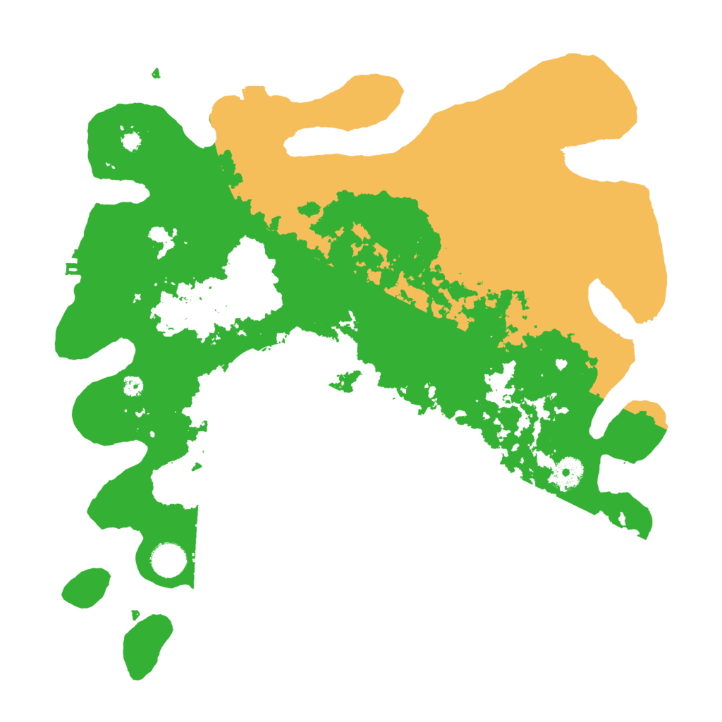 Biome Rust Map: Procedural Map, Size: 3650, Seed: 174382377