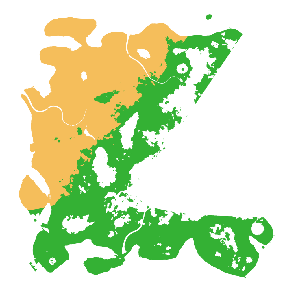Biome Rust Map: Procedural Map, Size: 4250, Seed: 781469493
