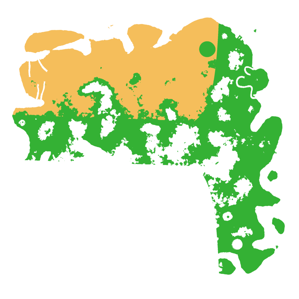 Biome Rust Map: Procedural Map, Size: 5000, Seed: 1184121232