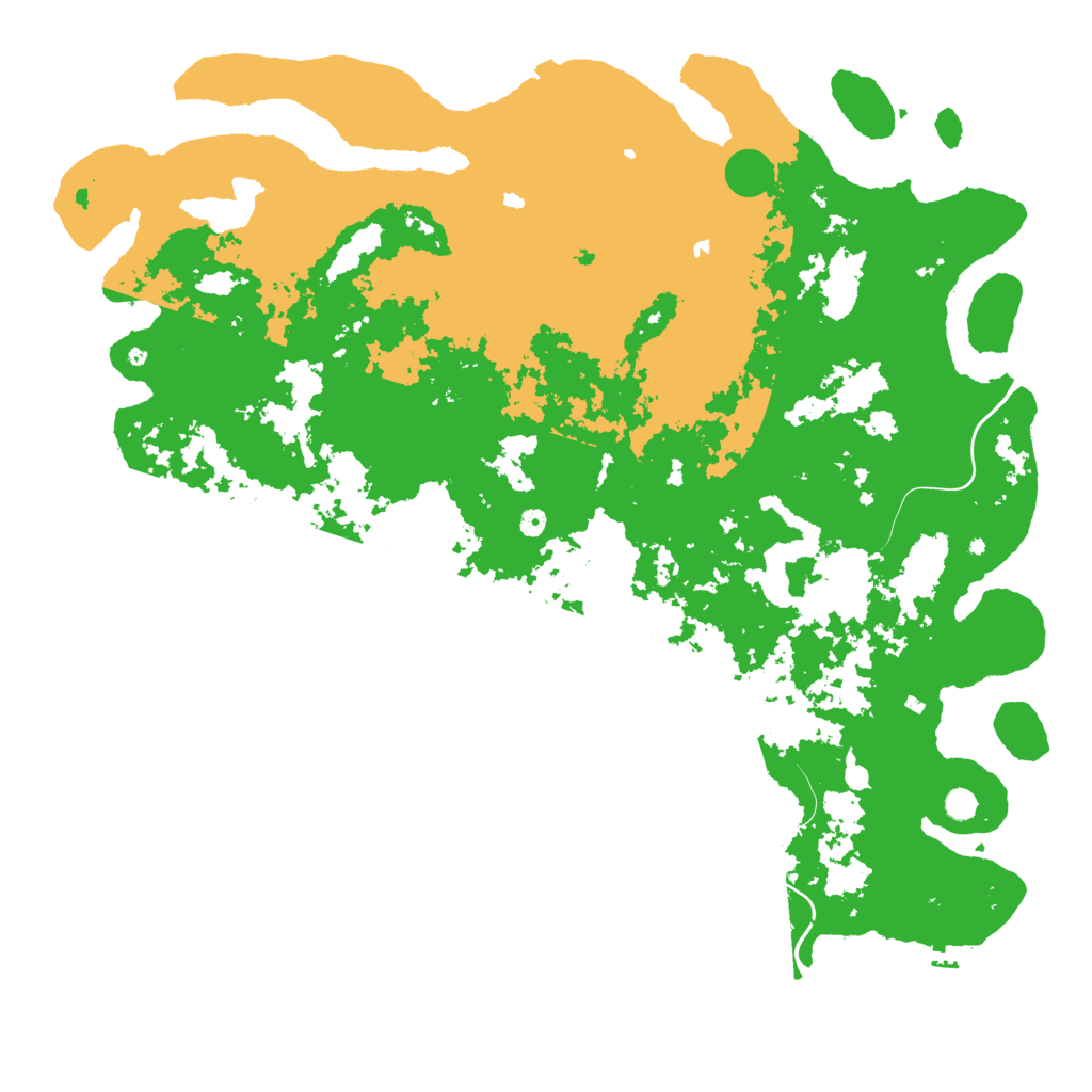 Biome Rust Map: Procedural Map, Size: 6000, Seed: 473692947