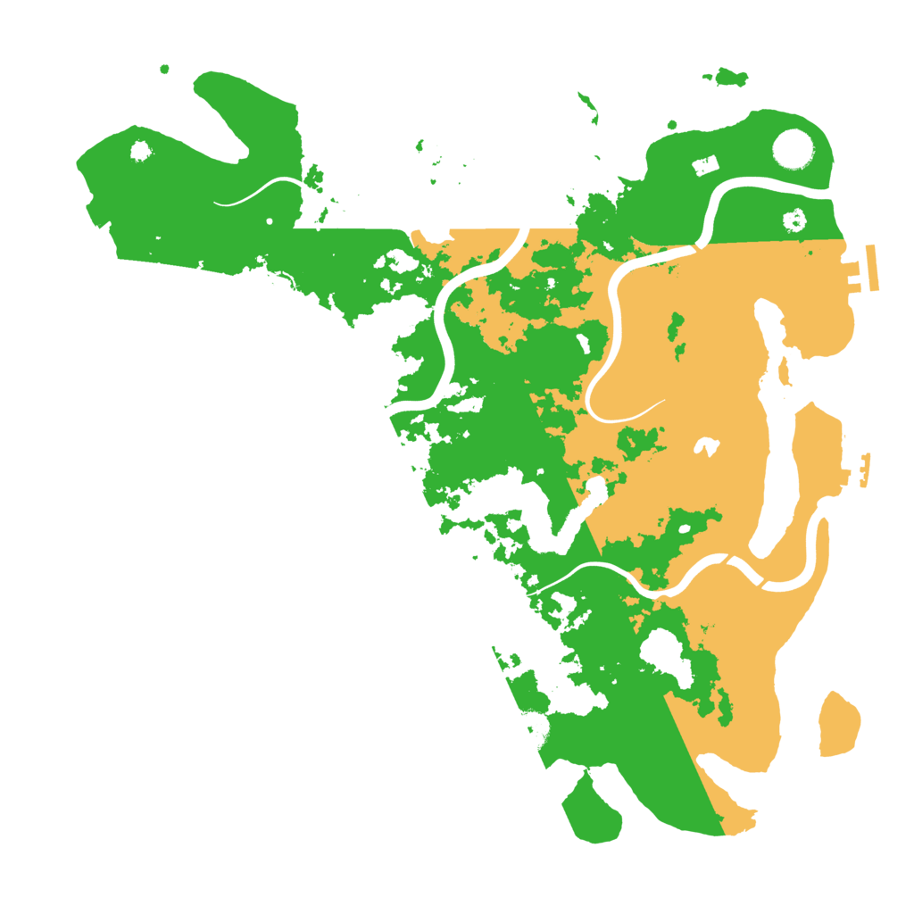 Biome Rust Map: Procedural Map, Size: 4000, Seed: 924948512