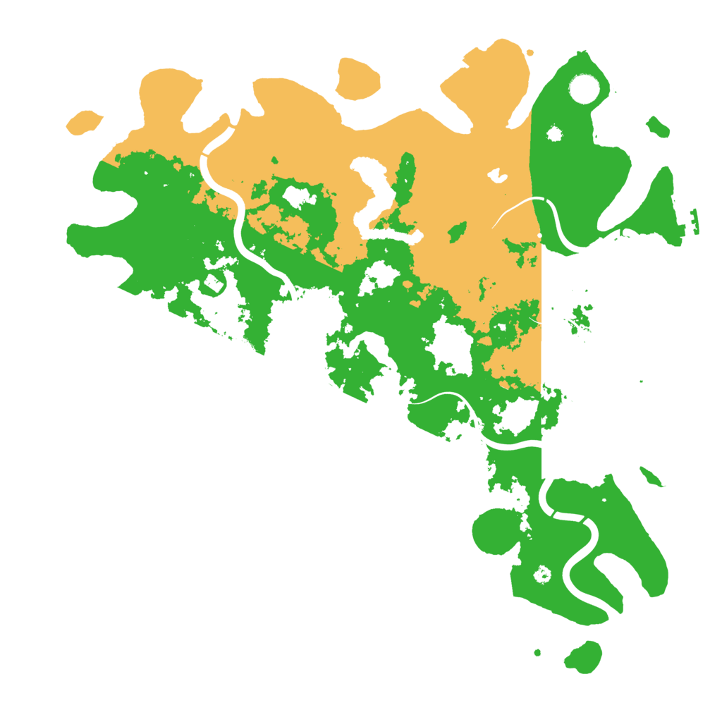 Biome Rust Map: Procedural Map, Size: 4250, Seed: 275837342