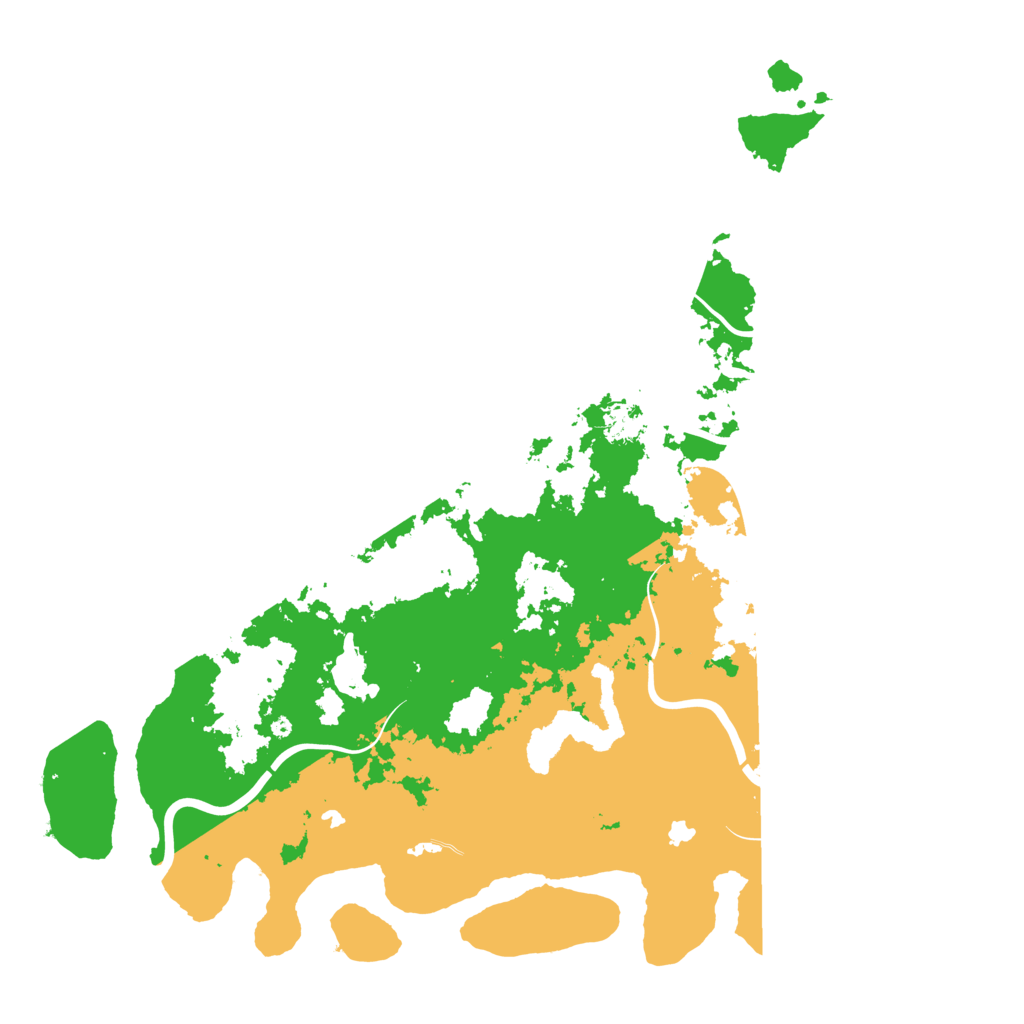 Biome Rust Map: Procedural Map, Size: 5000, Seed: 13062024
