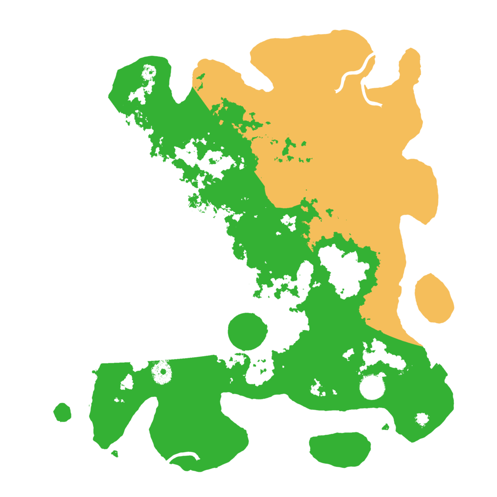 Biome Rust Map: Procedural Map, Size: 3500, Seed: 455363