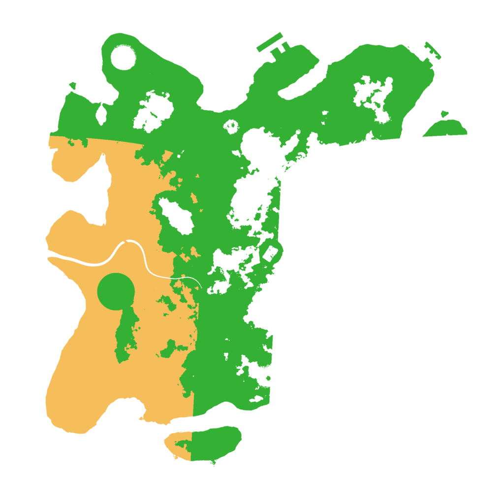 Biome Rust Map: Procedural Map, Size: 3550, Seed: 1487761254