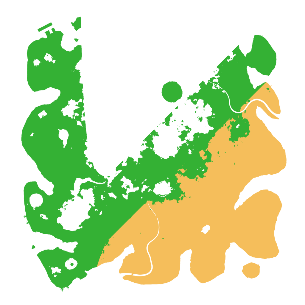 Biome Rust Map: Procedural Map, Size: 4000, Seed: 1386765276