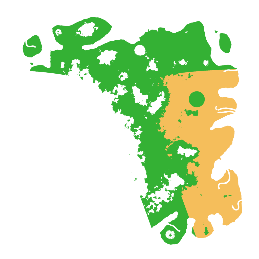 Biome Rust Map: Procedural Map, Size: 4300, Seed: 906003146