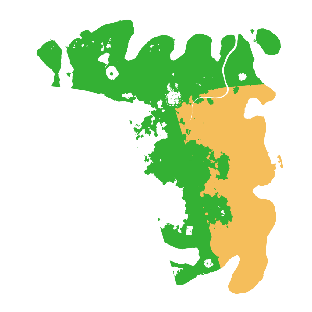 Biome Rust Map: Procedural Map, Size: 3650, Seed: 1386245049